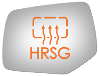 SIDE VIEW MIRROR HEATED W MOUNT